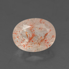 Pedra do sol laranja natural 1,01ct, transparente, transparente/translúcido