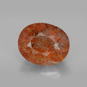 Pedra do sol laranja natural 4,86ct, transparente, transparente/translúcido