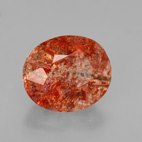 Pedra do sol laranja natural 3,14ct, transparente, transparente/translúcido