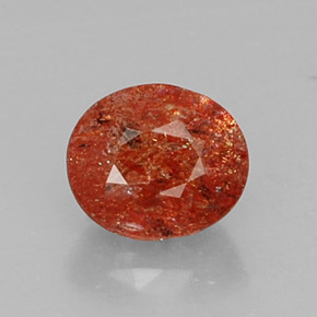 Pedra do sol laranja natural 2,74ct, transparente, transparente/translúcido