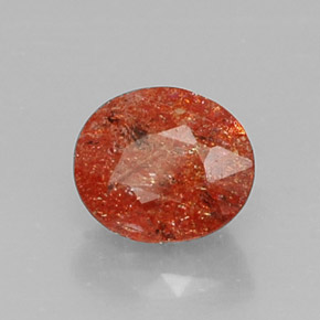 Pedra do sol laranja natural 2,74ct, transparente, transparente/translúcido