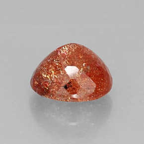 Pedra do sol laranja natural 2,74ct, transparente, transparente/translúcido
