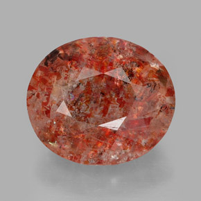 Pedra do sol laranja natural 2,98ct, transparente, transparente/translúcido