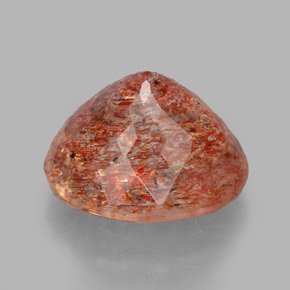 Pedra do sol laranja natural 2,75ct, transparente, transparente/translúcido