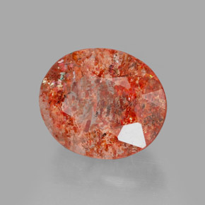 Pedra do sol laranja natural 1,70ct, transparente, transparente/translúcido