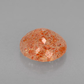 Pedra do sol laranja natural 1,96ct, transparente, transparente/translúcido