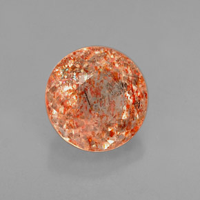 Pedra do sol laranja natural 1,41ct, transparente, transparente/translúcido