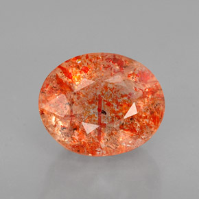 Pedra do sol laranja natural 1,83ct, transparente, transparente/translúcido