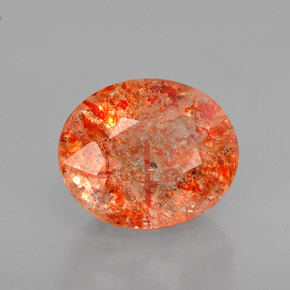 Pedra do sol laranja natural 1,83ct, transparente, transparente/translúcido