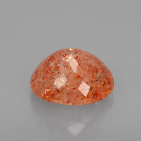 Pedra do sol laranja natural 1,69ct, transparente, transparente/translúcido