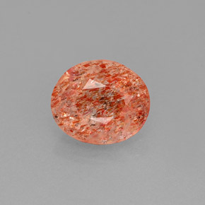 Pedra do sol laranja natural 1,46ct, transparente, transparente/translúcido