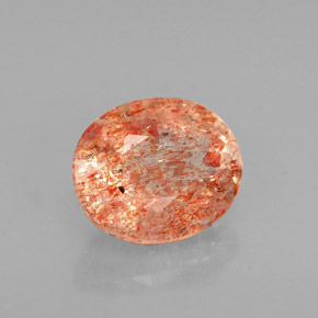 Pedra do sol laranja natural 1,65ct, transparente, transparente/translúcido