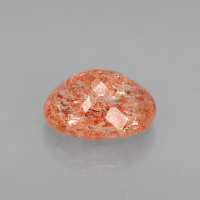 Pedra do sol laranja natural 1,65ct, transparente, transparente/translúcido