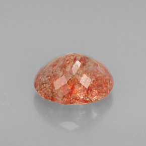 Pedra do sol laranja natural 1,62ct, transparente, transparente/translúcido