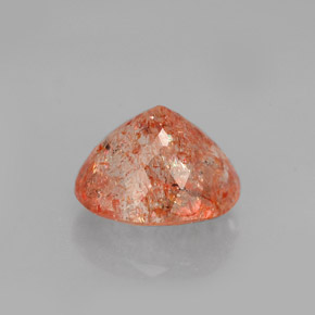 Pedra do sol laranja natural 1,46ct, transparente, transparente/translúcido