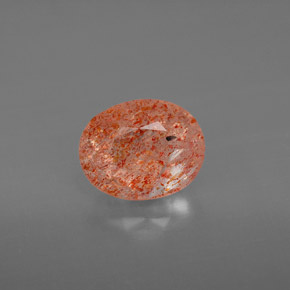 Pedra do sol laranja natural 1,32ct, transparente, transparente/translúcido