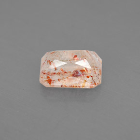 Pedra do Sol Laranja Natural 1.59ct, Transparente, Transparente/Translúcido