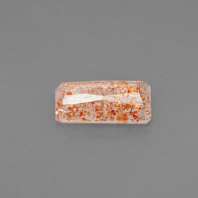 Pedra do sol laranja natural 1,15ct, transparente, transparente/translúcido