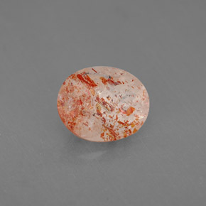 Pedra do sol laranja natural 1,34ct, transparente, transparente/translúcido