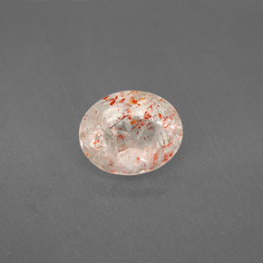 Pedra do Sol Laranja Natural 1.80ct, Transparente, Transparente/Translúcido