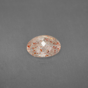 Pedra do sol laranja natural 1,68ct, transparente, transparente/translúcido
