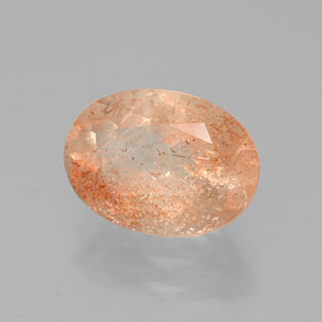 Pedra do sol laranja natural 2,00ct, transparente, transparente/translúcido