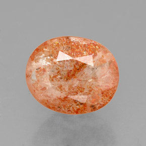 Pedra do sol laranja natural 1,59ct, transparente, transparente/translúcido