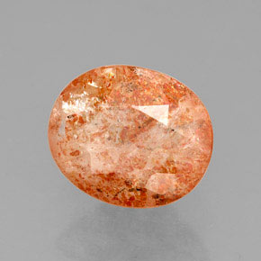 Pedra do sol laranja natural 1,59ct, transparente, transparente/translúcido