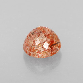 Pedra do sol laranja natural 1,98ct, transparente, transparente/translúcido