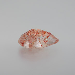 Pedra do sol laranja natural 2,84ct, transparente, transparente/translúcido
