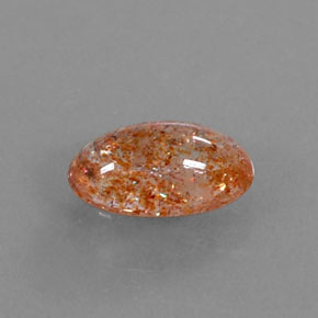 Pedra do sol laranja natural 1,70ct, transparente, transparente/translúcido