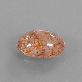 Pedra do sol laranja natural 2,18ct, transparente, transparente/translúcido