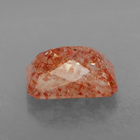 Pedra do sol laranja natural 1,77ct, transparente, transparente/translúcido