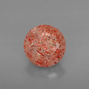 Pedra do sol laranja natural 2,51ct, transparente, transparente/translúcido