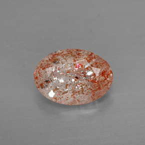 Pedra do sol laranja natural 1,58ct, transparente, transparente/translúcido