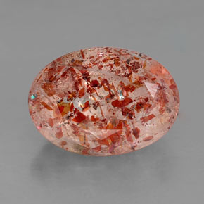 Pedra do sol laranja natural 2,10ct, transparente, transparente/translúcido