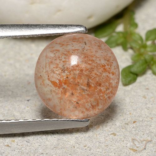 1.84ct Natural laranja avermelhado Pedra do Sol, Redondo, Translúcido