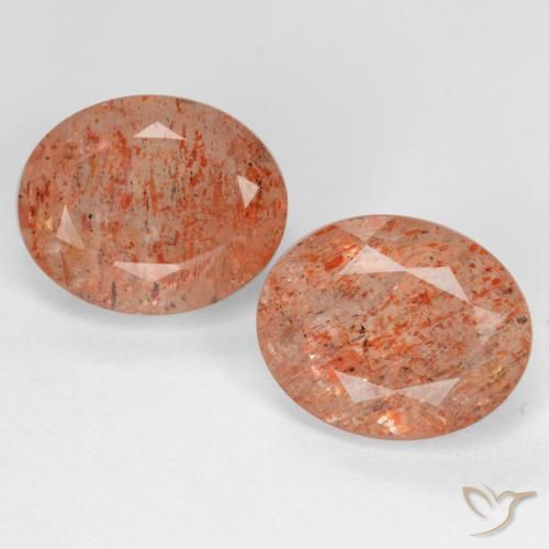 4.96ctw Natural Toranja Laranja Pedra do Sol, oval, Transparente
