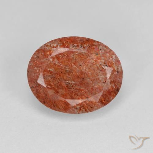 3.12ct Natural laranja quente Pedra do Sol, oval, Translúcido