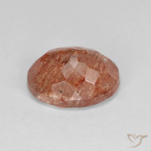 Pedra do Sol laranja quente Natural 3.12ct, oval, Translúcido