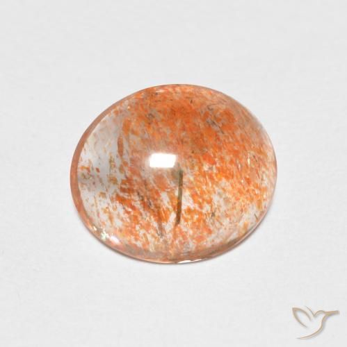 1.76ct Natural Laranja claro Pedra do Sol, oval, Translúcido