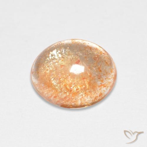 1.82ct Natural Laranja claro Pedra do Sol, oval, Translúcido