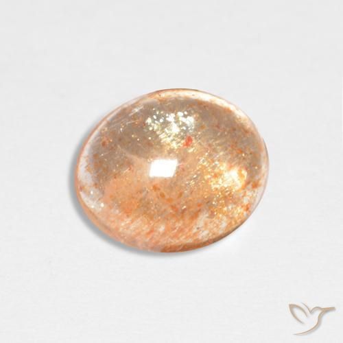 Pedra do Sol Laranja claro Natural 1.82ct, oval, Translúcido