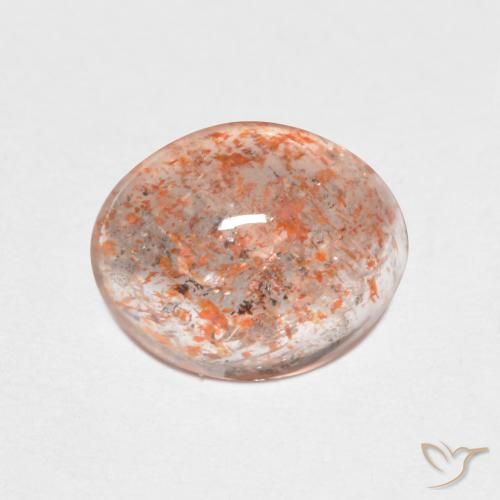 1.91ct Natural Laranja claro Pedra do Sol, oval, Translúcido