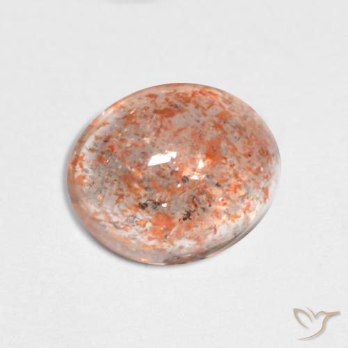 Pedra do Sol Laranja claro Natural 1.91ct, oval, Translúcido