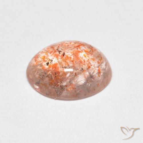 Pedra do Sol Laranja claro Natural 1.91ct, oval, Translúcido