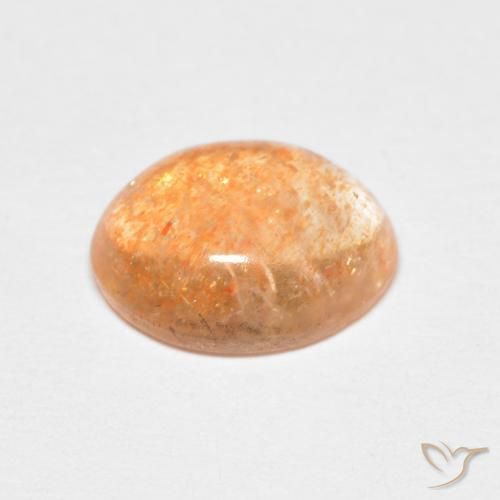 Pedra do Sol Medium Light-Orange Natural 2.01ct, oval, Translúcido