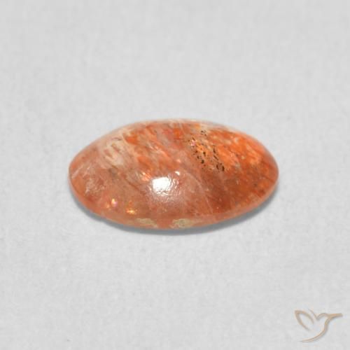 Pedra do Sol Toranja Laranja Natural 0.86ct, oval, Translúcido