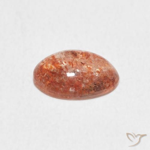 Pedra do Sol Toranja Laranja Natural 0.91ct, oval, Translúcido
