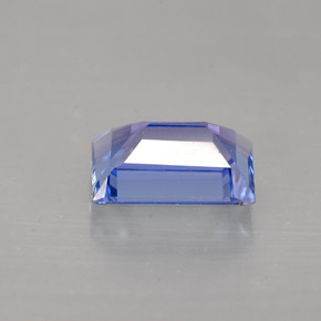 Tanzanita azul natural 1,61ct, baguete, VS